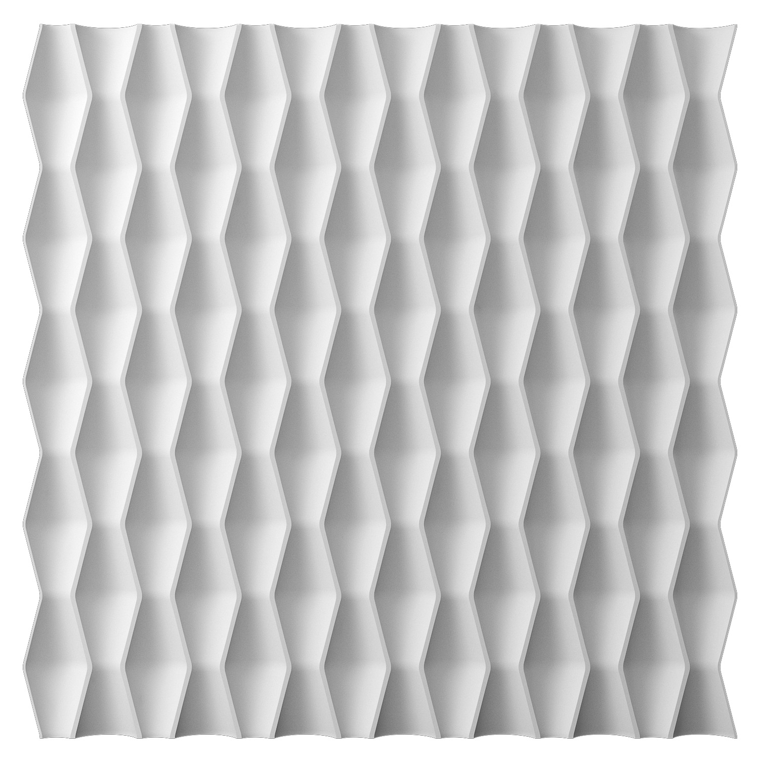 Стеновая панель под покраску Bello Deco СП 17 500×500×15